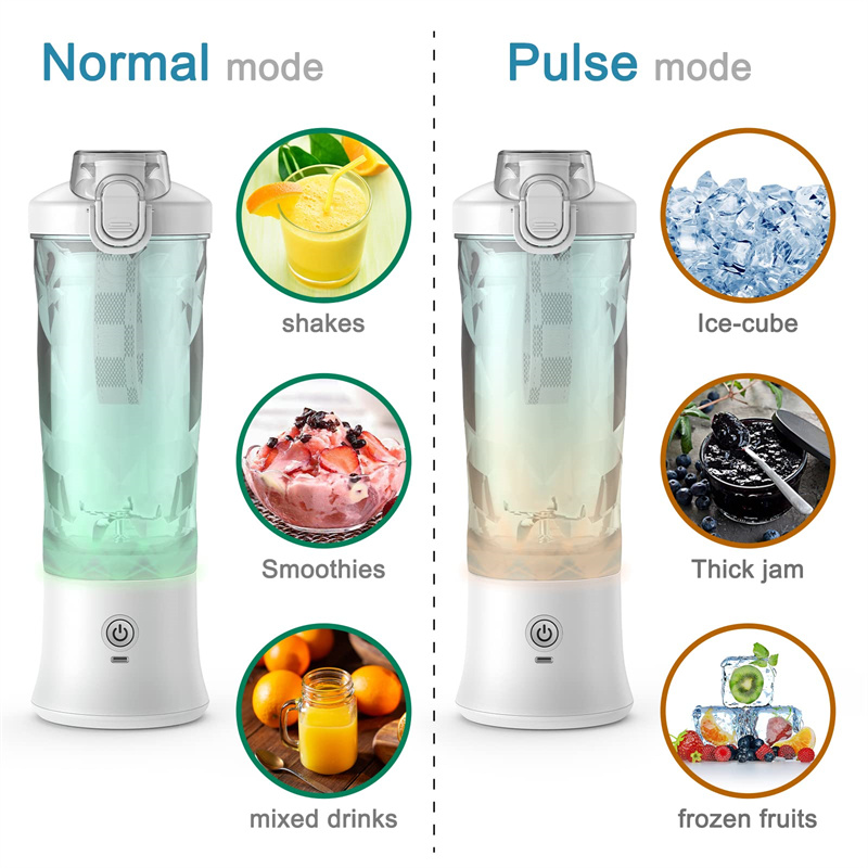 Portable Blender Juicer Personal Size Blender For Shakes And Smoothies With 6 Blade Mini Blender Kitchen Gadgets - Image 19