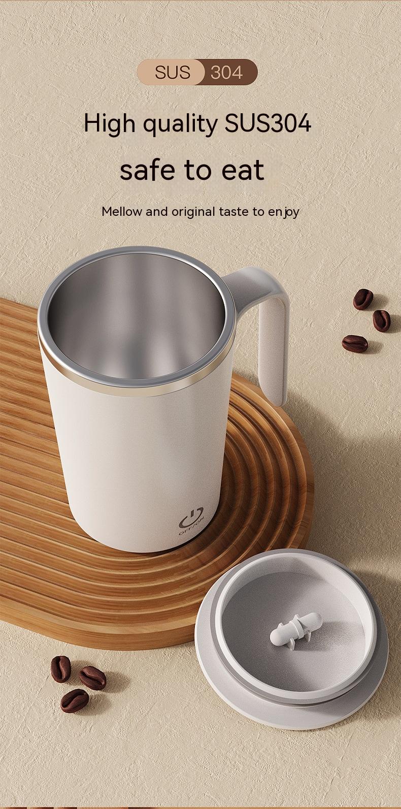 Kitchen Electric Mixing Cup Stirring Coffee Cup Automatic Mixing Mugs Cup Lazy Rotating Magnetic Water Cup - Image 20