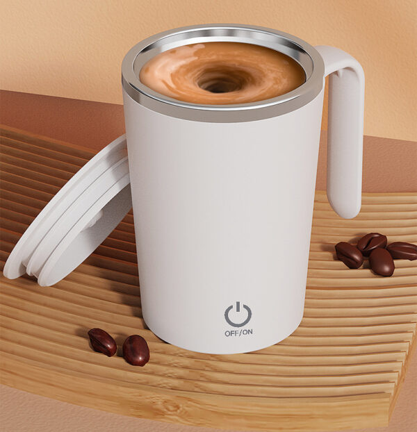 Kitchen Electric Mixing Cup Stirring Coffee Cup Automatic Mixing Mugs Cup Lazy Rotating Magnetic Water Cup - Image 10