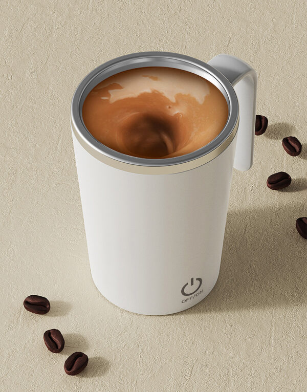Kitchen Electric Mixing Cup Stirring Coffee Cup Automatic Mixing Mugs Cup Lazy Rotating Magnetic Water Cup - Image 14