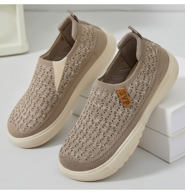 Versatile Spring Flyknit Breathable No-odor Casual Shoes - Image 25