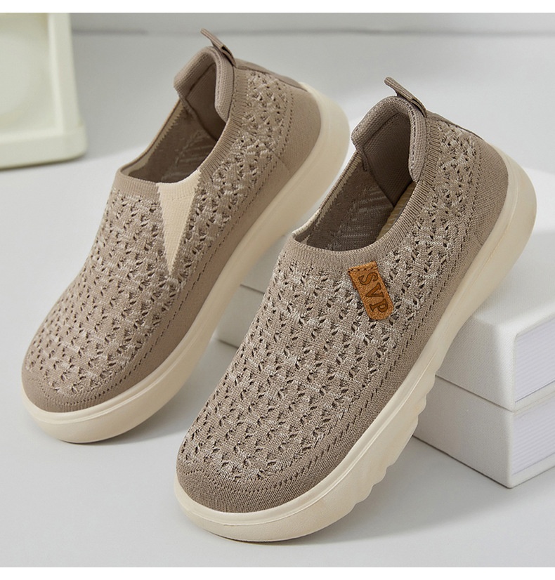 Versatile Spring Flyknit Breathable No-odor Casual Shoes - Image 25