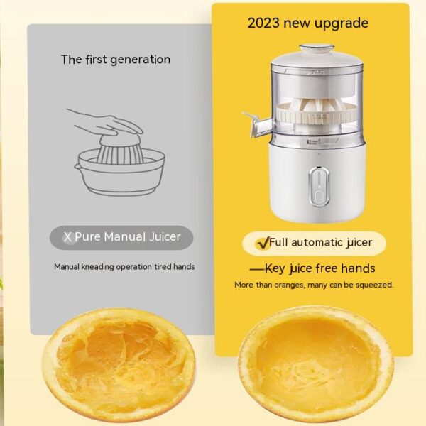Multifunctional Wireless Electric Juicer Steel Orange Lemon Blender USB Portable Mini Fruit Squeezer Pressure Juicer Kitchen - Image 9