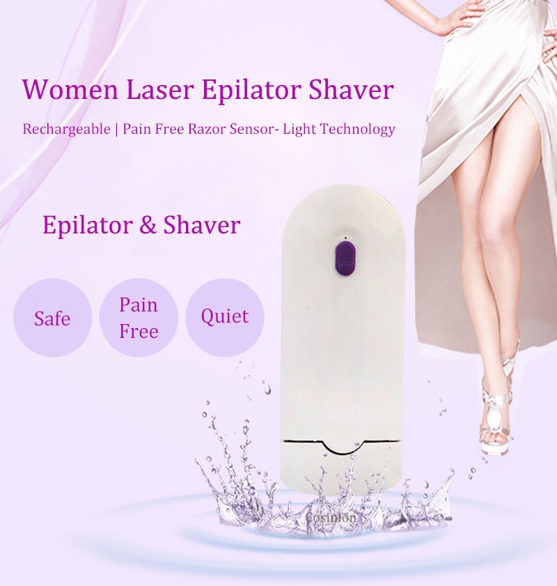 Induction Type Lady Hair Removal Device Epilator Laser Hair Removal Shaver