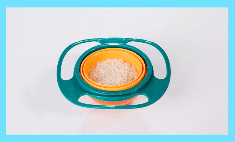 360 Rotate Universal Spill-proof Bowl Dishes - Image 11