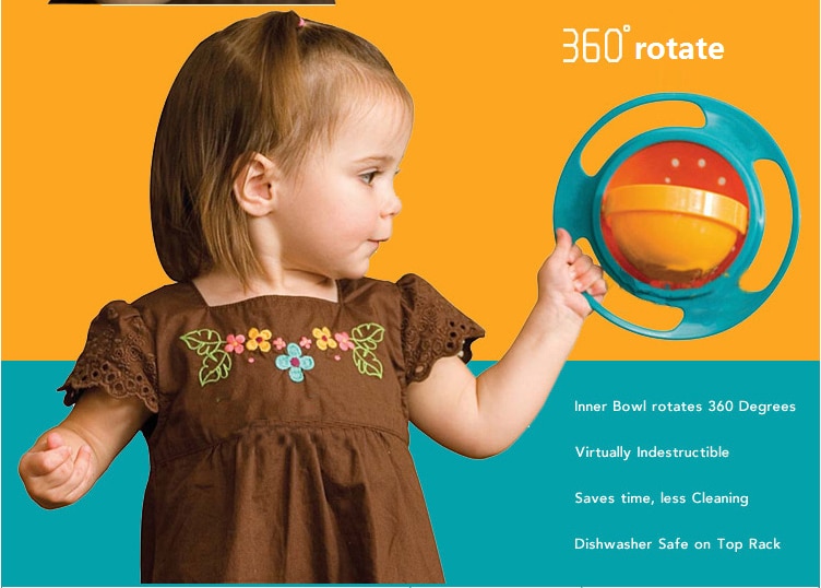 360 Rotate Universal Spill-proof Bowl Dishes - Image 18