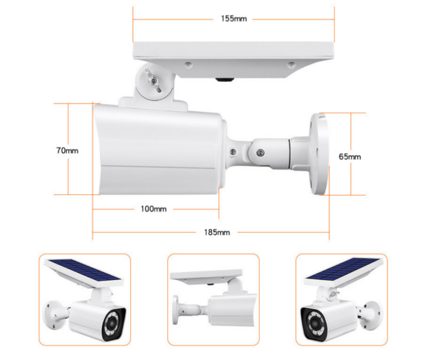 Courtyard Creative Solar Simulation Camera Search Light - Image 8