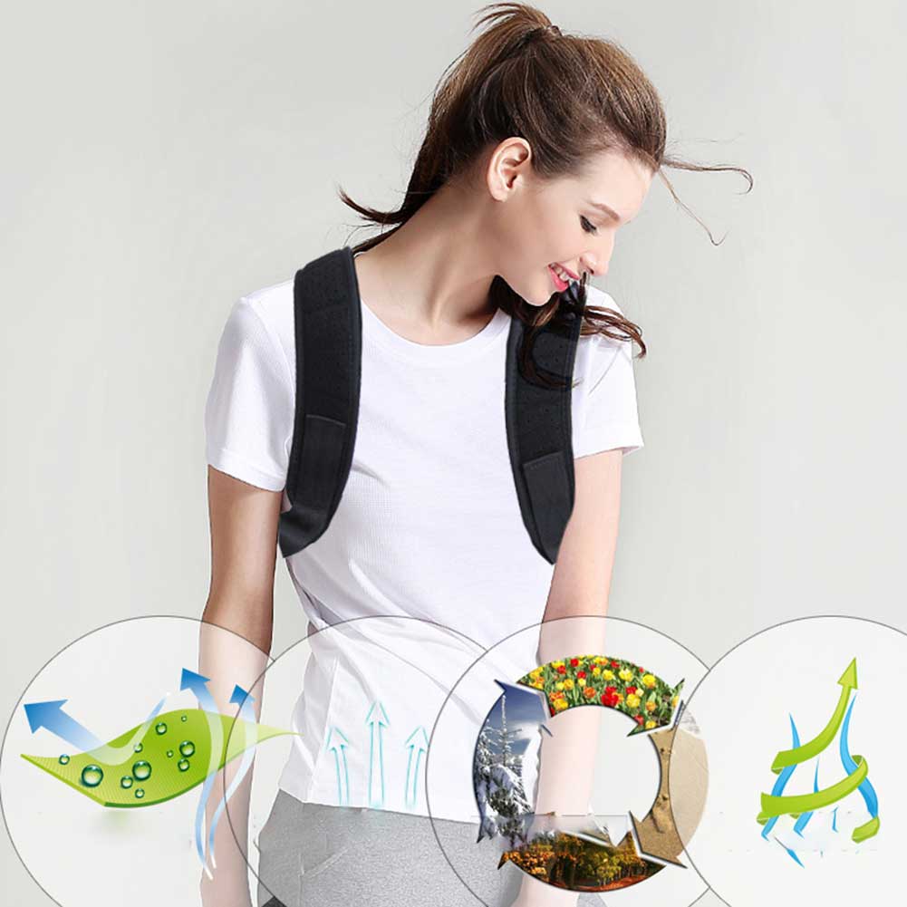 Adjustable Posture Corrector Back Support Strap Brace Shoulder Spine Support Lumbar Posture Orthopedic Belt - Image 11