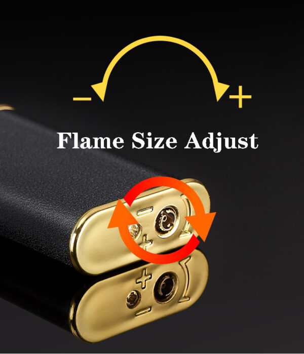 Creative Blue Flame Lighter Dolphin Dragon Tiger Double Fire Metal Winproof Lighter Inflatable Lighter - Image 11