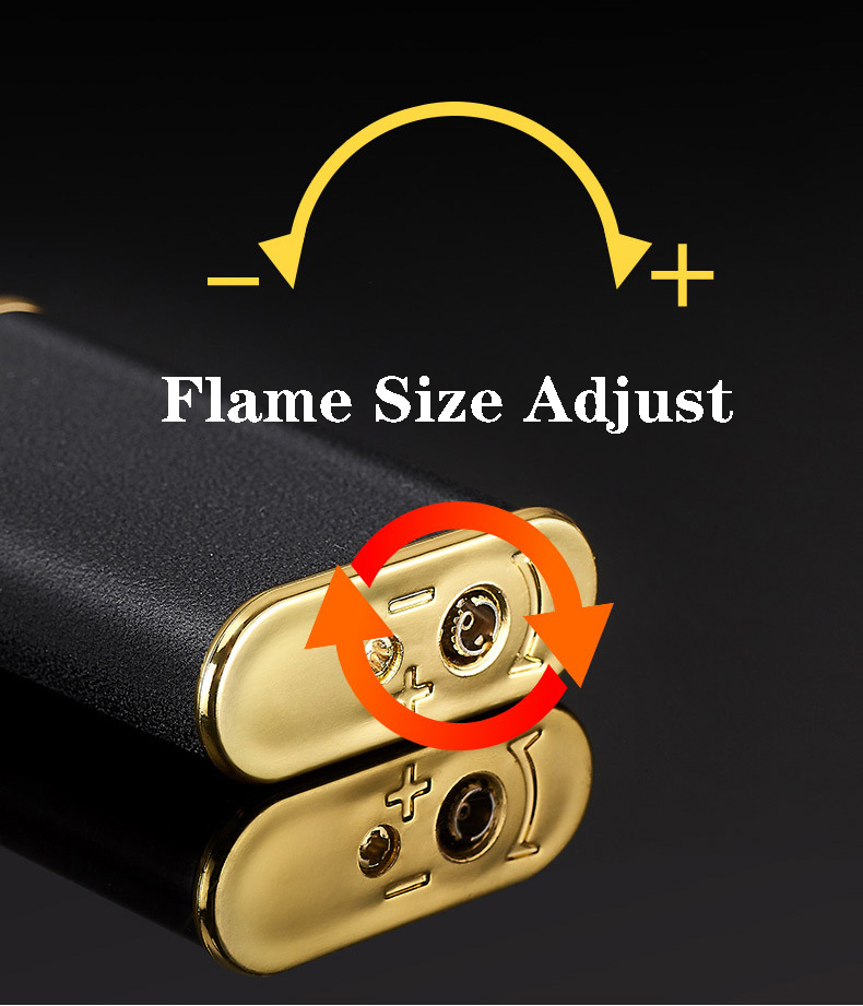 Creative Blue Flame Lighter Dolphin Dragon Tiger Double Fire Metal Winproof Lighter Inflatable Lighter - Image 11
