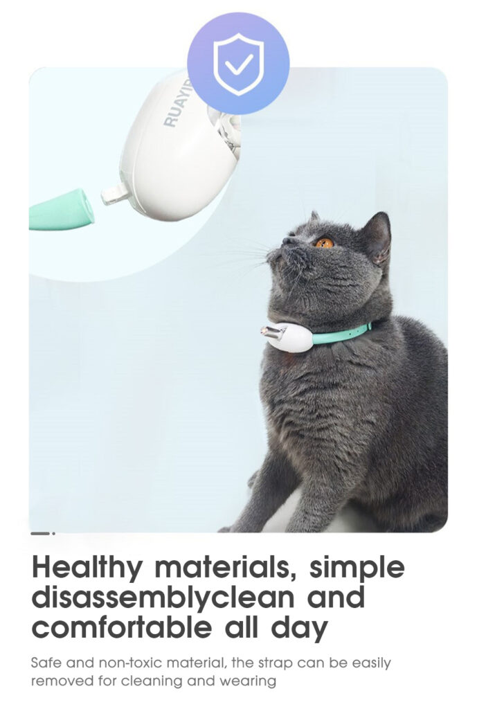 Automatic Cat Toy Smart Laser Teasing Cat Collar Electric USB Charging Kitten Amusing Toys Interactive Training Pet Items