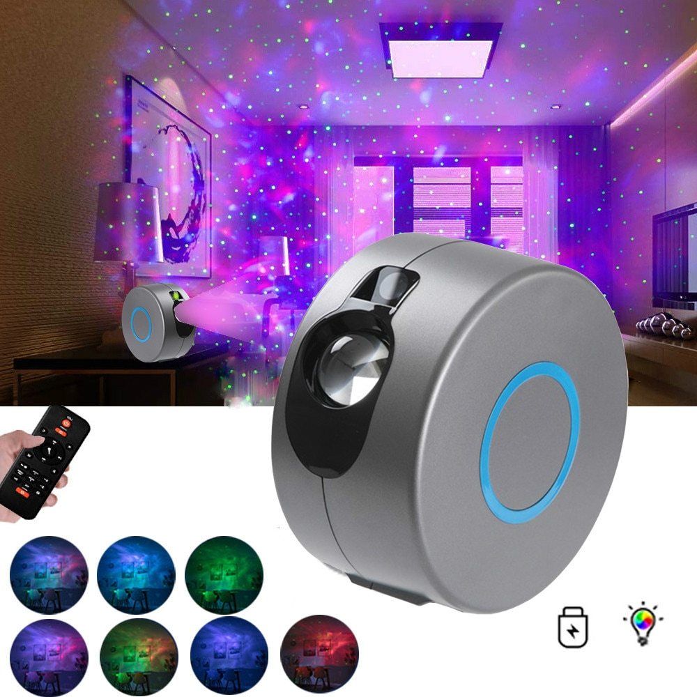 Galaxy Starry Sky Projector Rotating - Image 1
