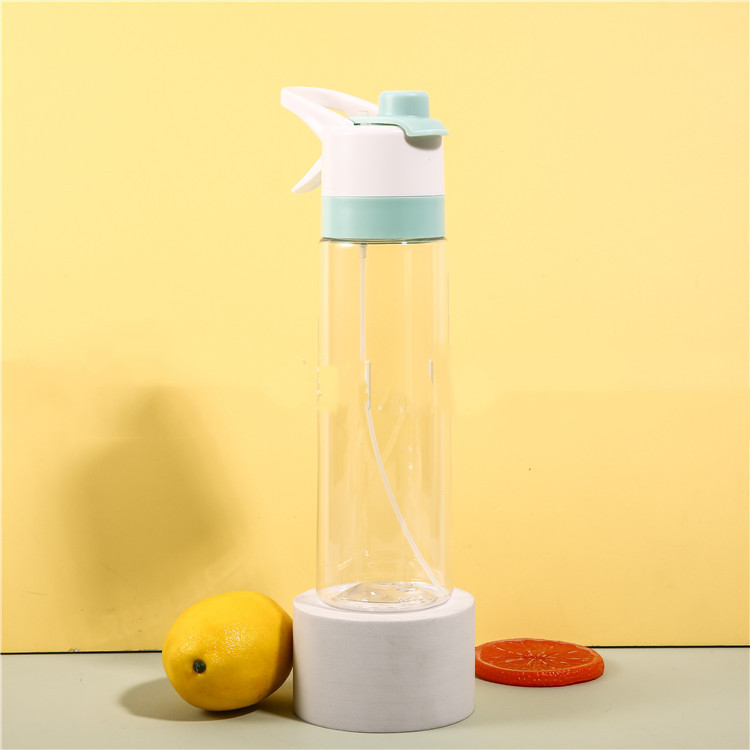 Spray Water Bottle For Girls Outdoor Sport Fitness Water Cup Large Capacity Spray Bottle Drinkware Travel Bottles Kitchen Gadgets - Image 43