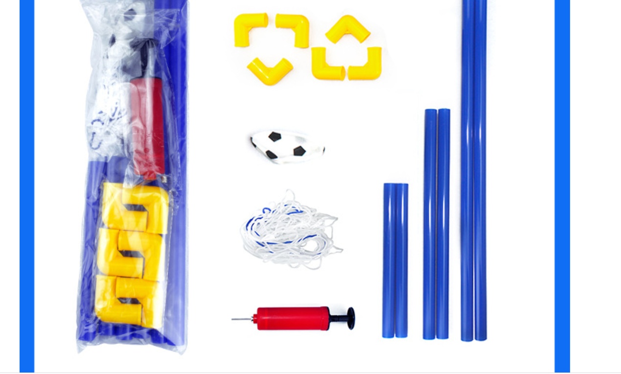 Folding Mini Football Soccer Ball Goal Post Net - Image 2