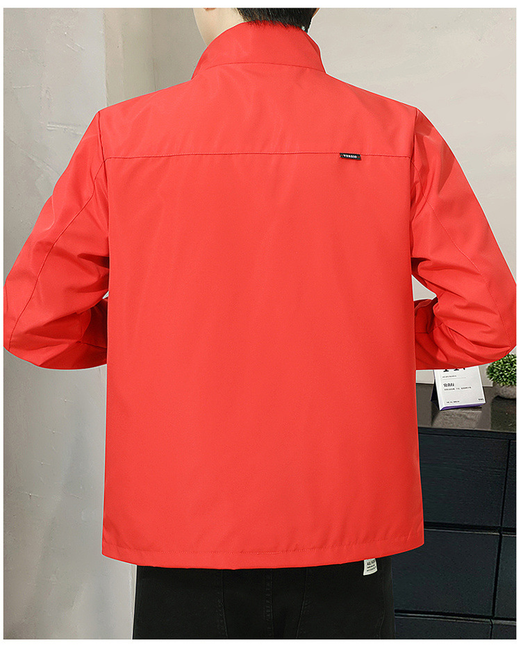 Casual Jacket With Stand Collar Autumn Style For Men - Image 9