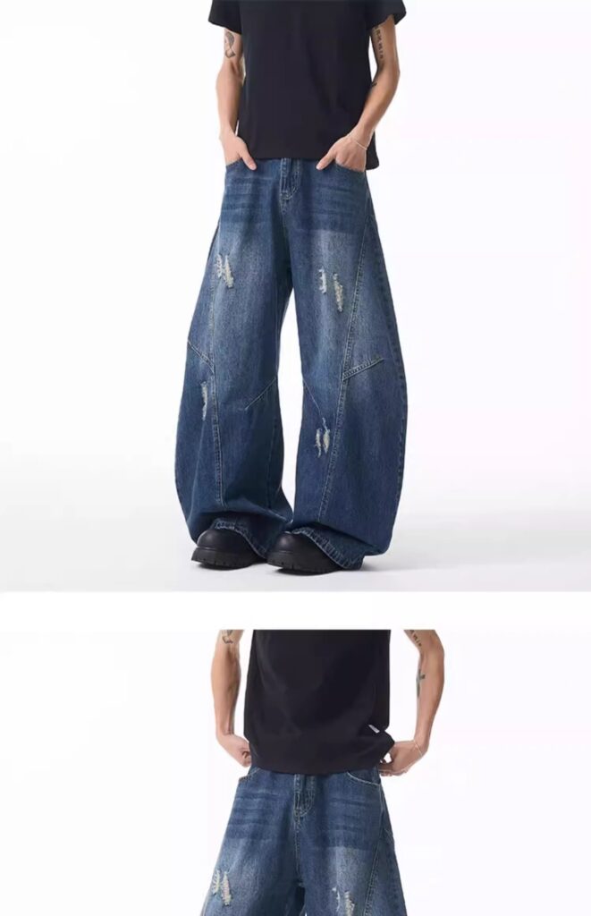 American-style Silhouette Bootcut Jeans For Women And Men