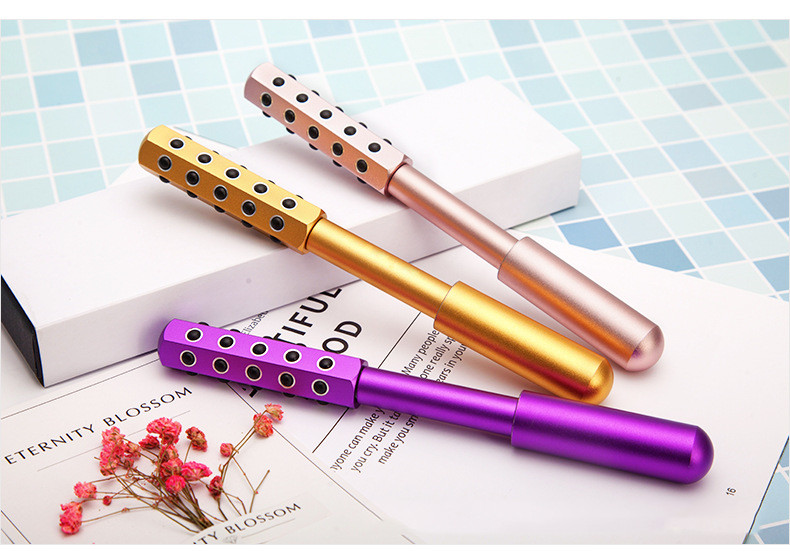 30 Germanium Beauty Stick Massage Beauty Stick Facial Roller Face Lift Bar Anti Wrinkle Facial Massager Skin Care Tool Derma Rolling Face Massage Roller Wand - Image 12