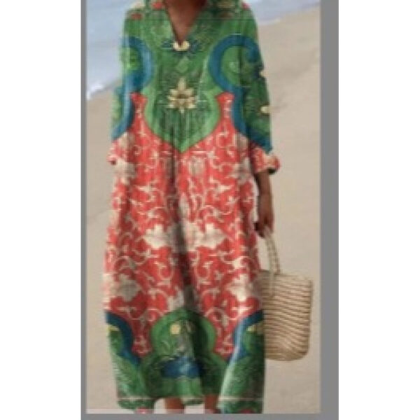European And American Style Shirt Dress For Women - Image 4