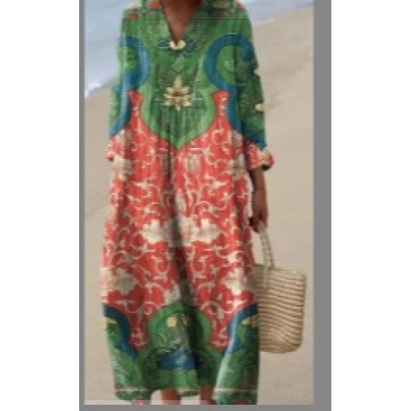 European And American Style Shirt Dress For Women - Image 4