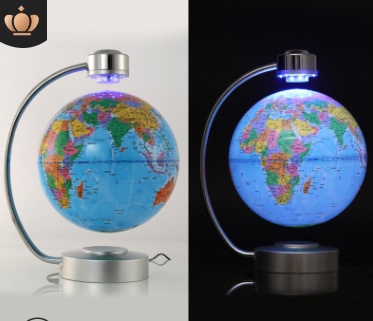 8 inch globe magnetic suspension office decoration company gift novelty creative birthday gift - Image 12