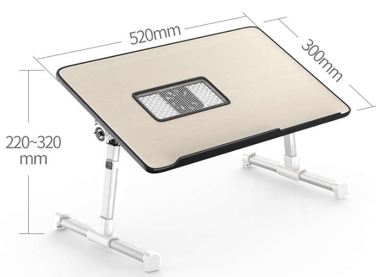 Adjustable Laptop Desk Stand Foldable Notebook Laptop Bed Table Can be Lifted Standing - Image 10