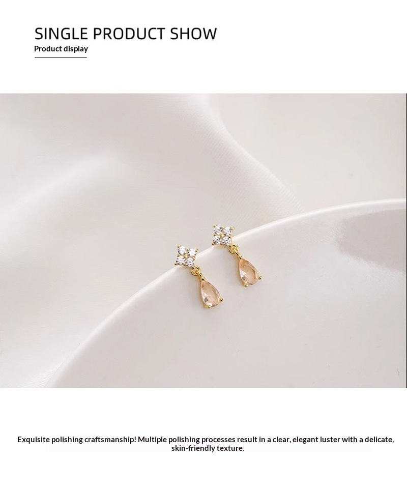 Versatile And Exquisite Womens Teardrop Earrings - Image 14