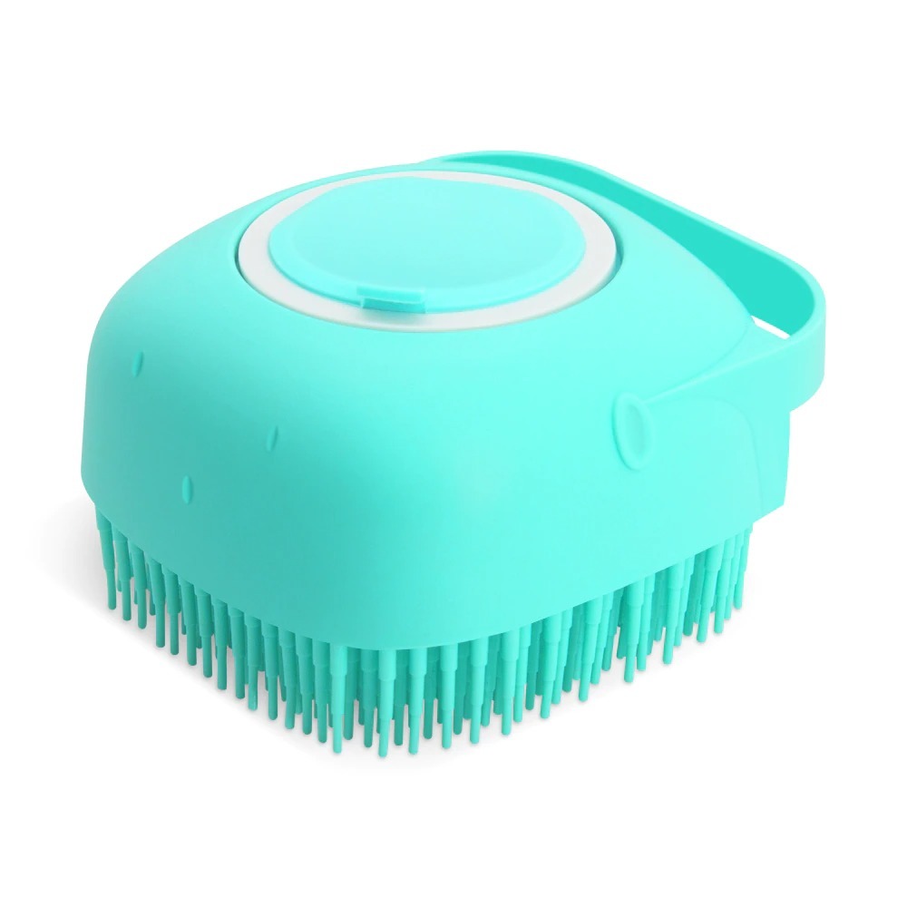 Pet Dog Shampoo Massager Brush Cat Massage Comb Grooming Scrubber Shower Brush For Bathing Short Hair Soft Silicone Brushes - Image 11