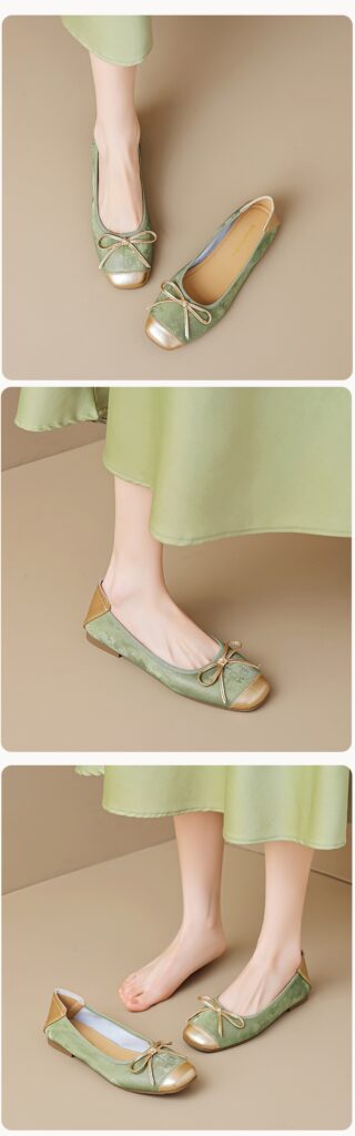 Women's Soft-soled Low-cut Bow-tie Flat Shoes