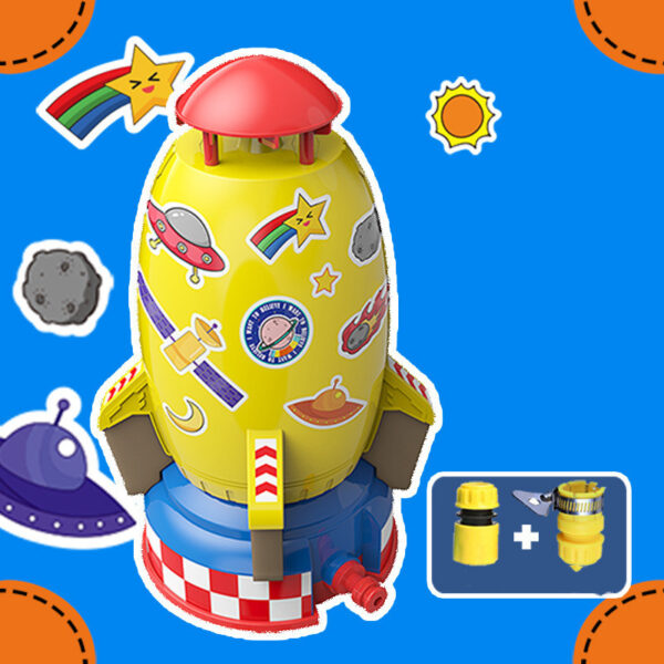 Rocket Launcher Toys Outdoor Rocket Water Pressure Lift Sprinkler Toy  Interaction In Garden Lawn Water Spray Toys For Kids Summer Gadgets - Image 34