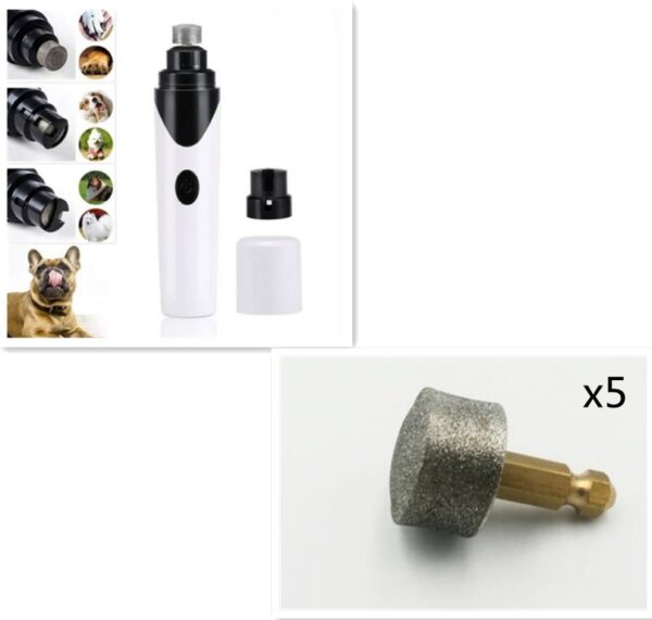 Pet Dog Cat Pencil Sharpener, Electric Nail Clippers Cleaning Nail Clippers - Image 37