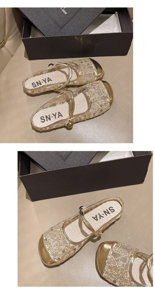 Women's Fashionable Mesh Breathable Closed-Toe Slippers
