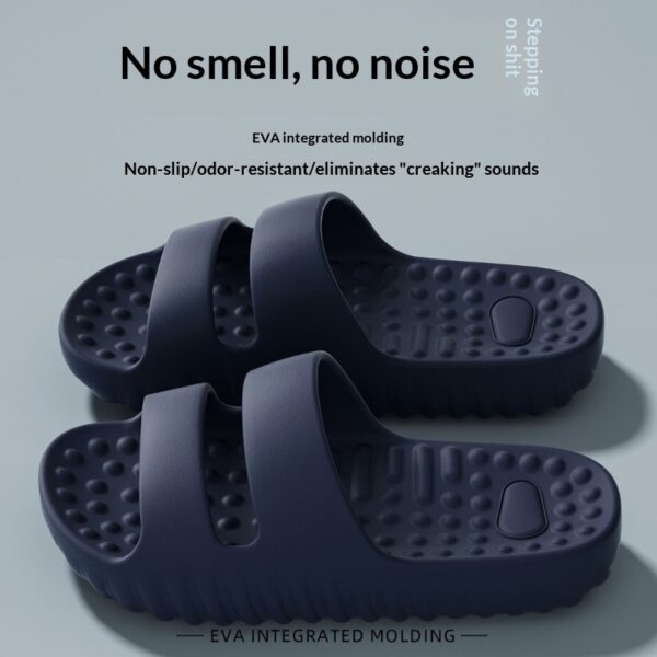 Thick-soled Massage Slippers Indoor Home Use Non-slip And Quiet EVA Material Deodorizing - Image 23