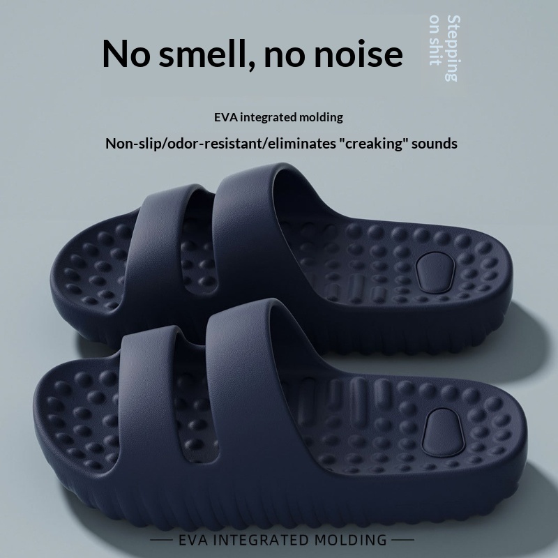 Thick-soled Massage Slippers Indoor Home Use Non-slip And Quiet EVA Material Deodorizing - Image 25