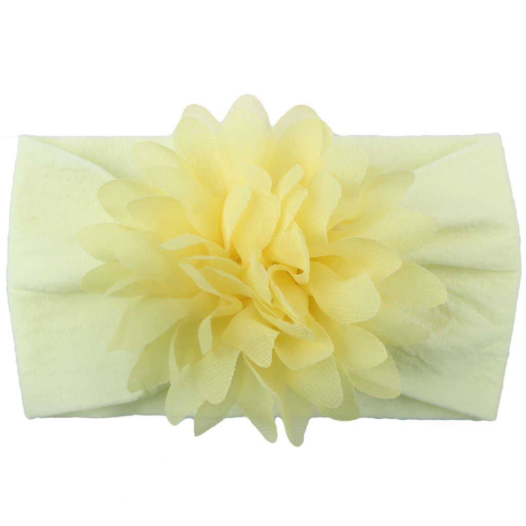 Creative Chiffon Flower Headband Baby Hair Accessories Cute Princess Headband - Image 26