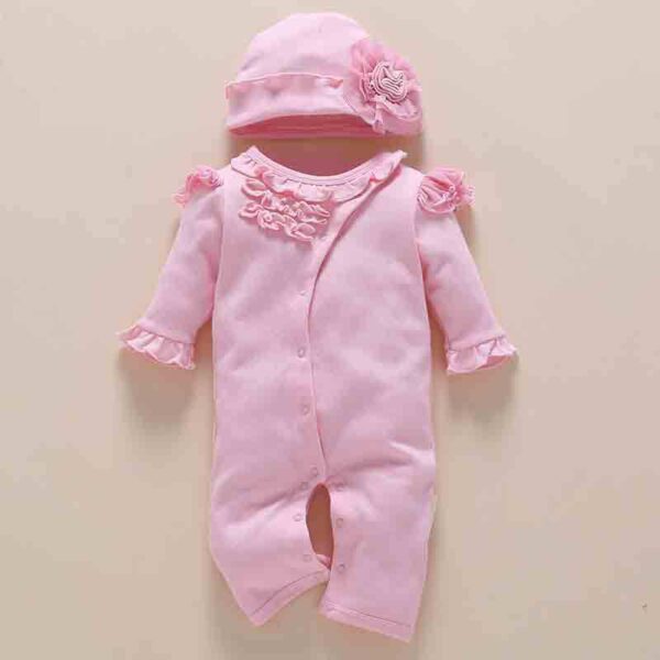 one-year-old baby wears newborn baby clothing romper jumpsuit - Image 11