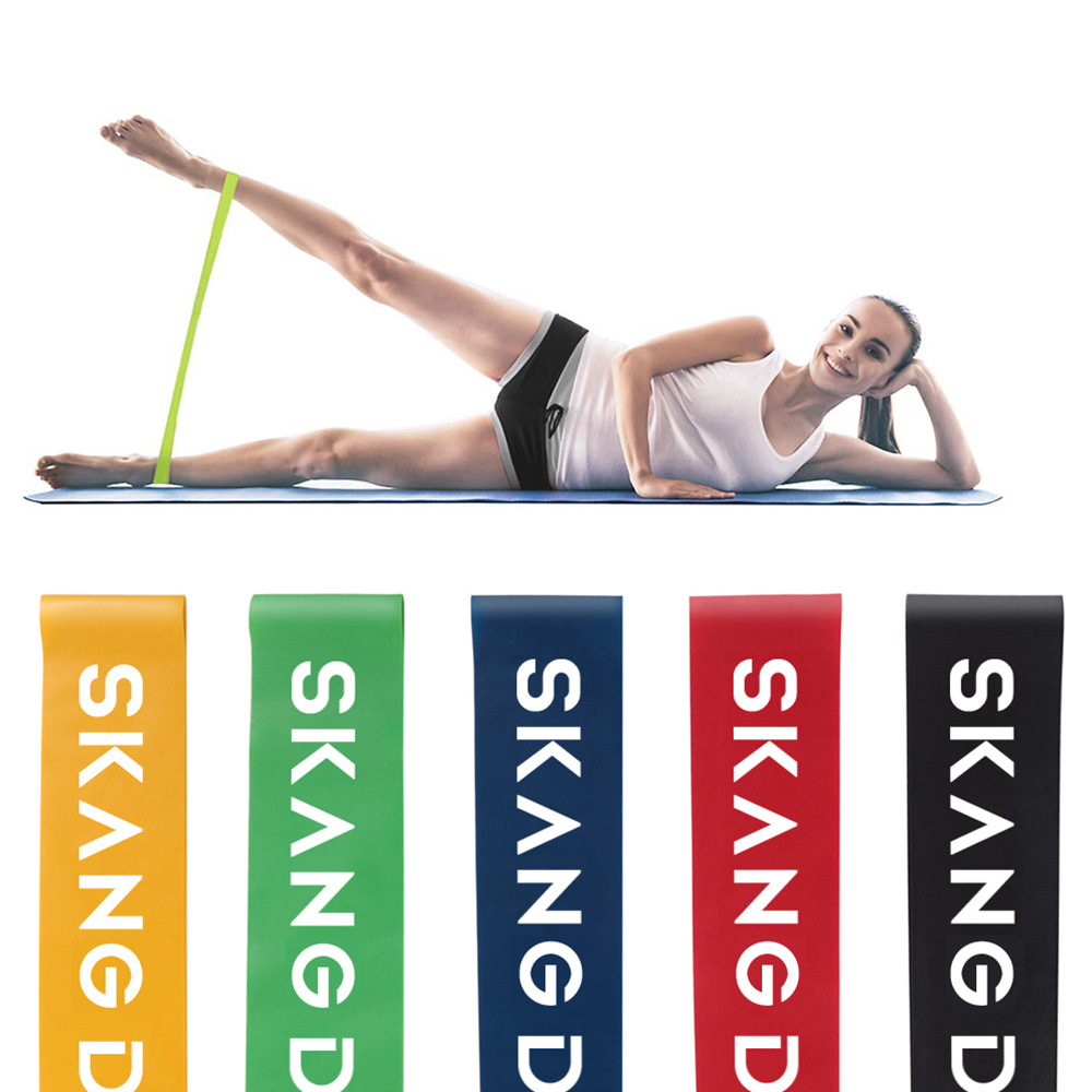 5 Level Resistance Rubber Bands Yoga Training Elastic Bands - Image 15