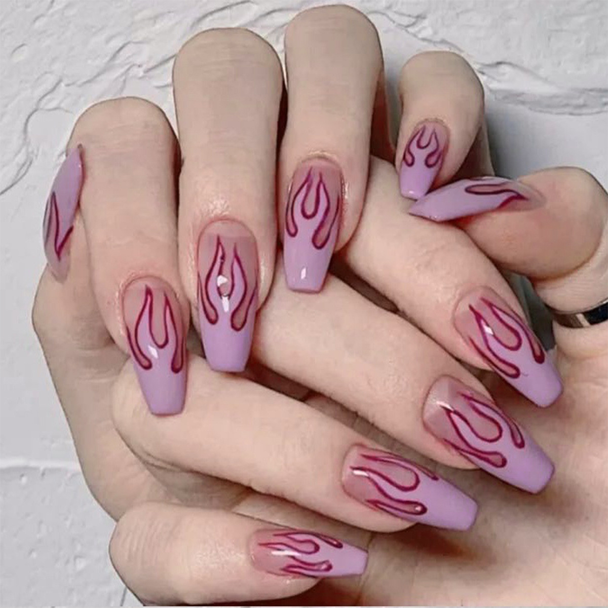 Wearing Nails Finished Soft Nails False Nails - Image 13