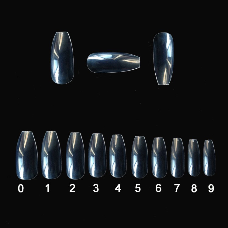 500 transparent  natural fake nails - Image 22
