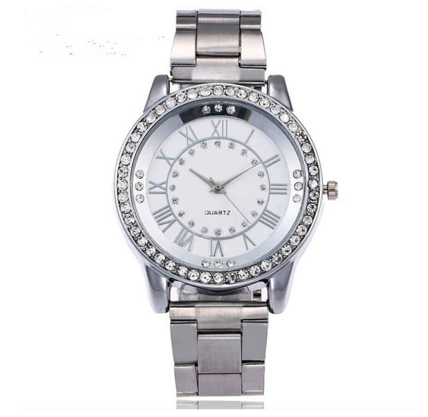 Vansvar Brand Rose Gold Watch Luxury Women Dress Rhinestone Quartz Watch Casual Women Stainless Steel Wristwatches Female Clock - Image 6