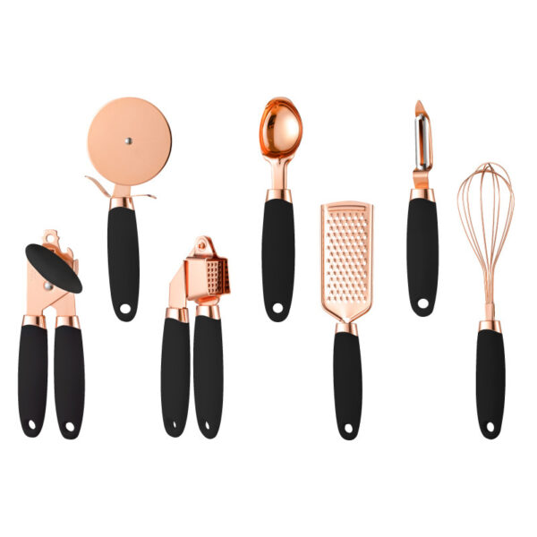 Kitchen Household Peeler Gadget Copper Plating Set - Image 17