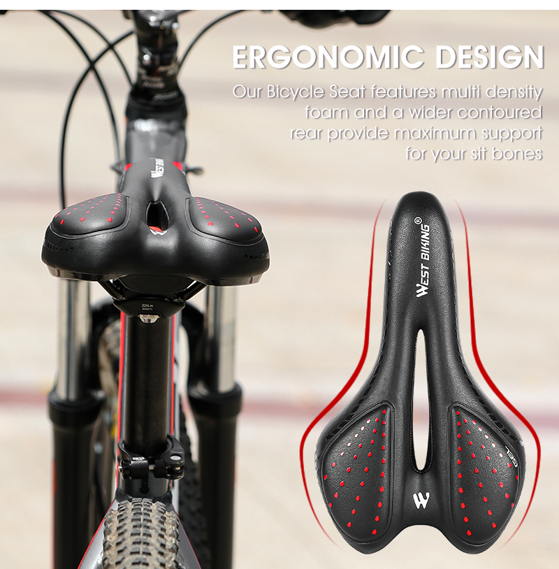 Bike Seat Cushion Silicone Thickened Soft And Comfortable - Image 11