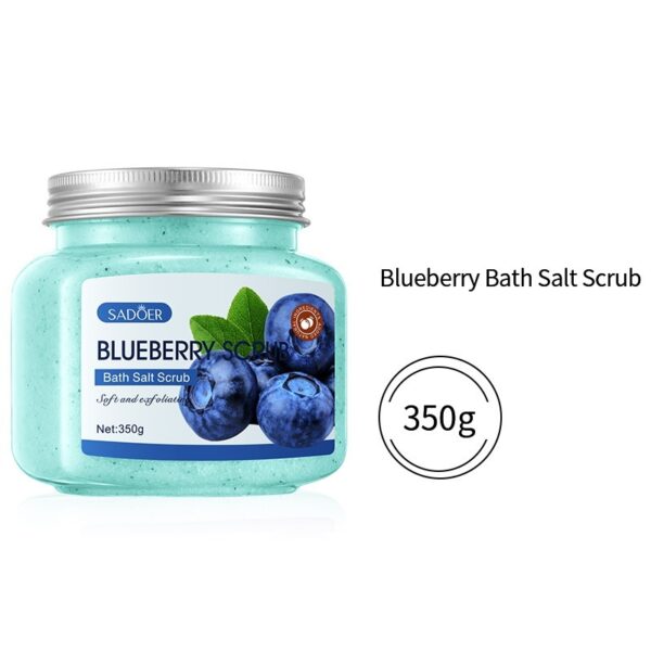 Fruit Bath Salt Scrub Cream Exfoliating Body Care - Image 8