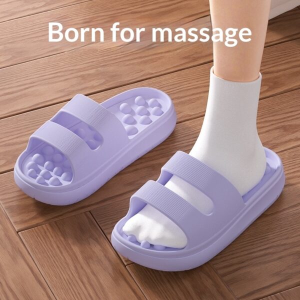 Women's Thick-Soled, Cushy Massage Slippers - Image 47