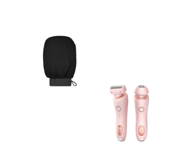 2 In 1 Hair Removal Epilator USB Rechargeable Trimmer Women Body Razor Face Leg Armpit Bikini Hand Pubic Shaver Hair Remover - Image 24