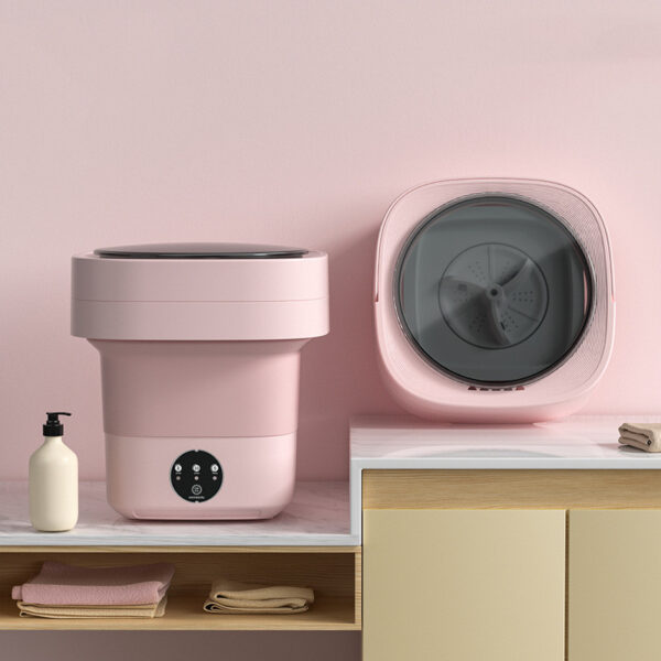 Mini Foldable Washing Machine Portable Mini Socks Underwear Panties Washing Machine Big Capacity 3 Models With Spinning Dry Gadgets - Image 42