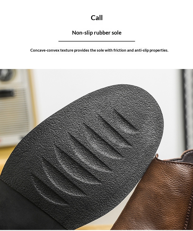 Slip-on Business High-top Casual Ankle Boots