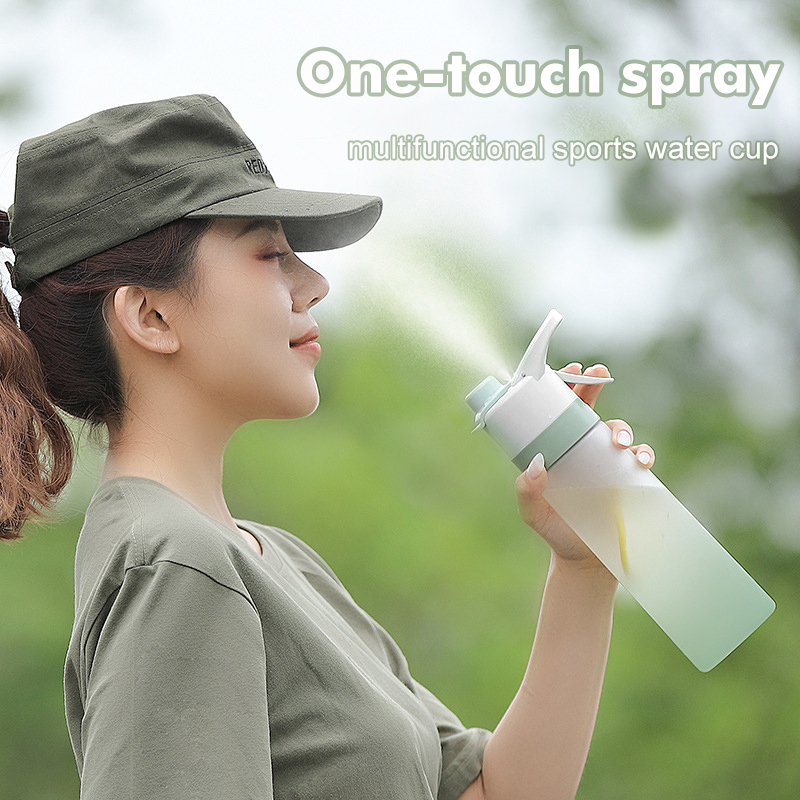 Spray Water Bottle For Girls Outdoor Sport Fitness Water Cup Large Capacity Spray Bottle Drinkware Travel Bottles Kitchen Gadgets - Image 16