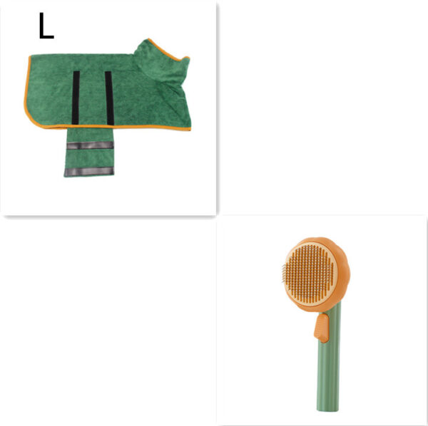 New Pet Cat Brush Hot Selling Hand-held Steel Wire Self-cleaning Comb Looper For Hair Removal - Image 33