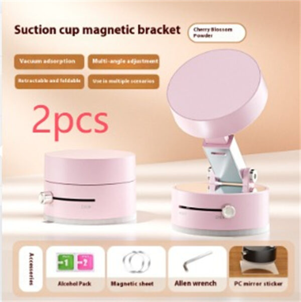 Foldable Magnetic Vacuum Car Phone Holder Foldable Suction Cup With Suction Cup Hands-Free Navigation For Smart Phone - Image 12