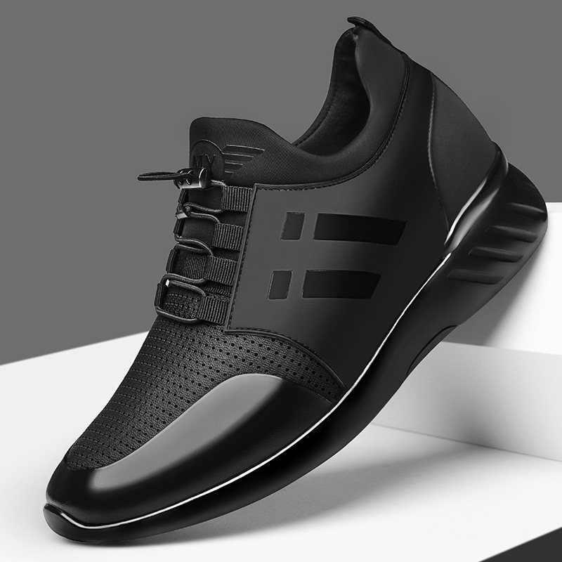 Men's Inner Height 8cm Large Casual Shoes